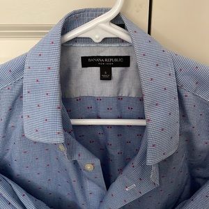 Banana Republic non-iron Grant fit button down